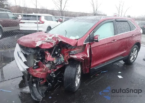 2016 Ford Edge Titanium from USA, damaged, VIN 2FMPK4K96GBB71500